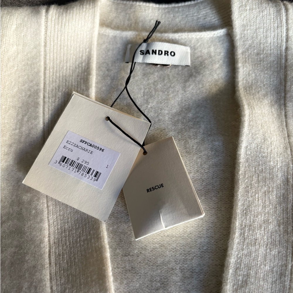 Sandro wool cardigan - Picture 10 of 12